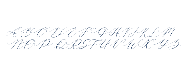 Galteniya Italic Uppercase