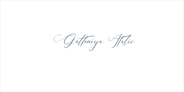 Galteniya Italic Logo