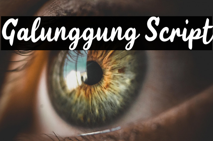 Galunggung Script Example 2