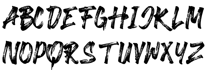Galvanis Regular Font LOWERCASE
