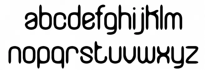 Galvanize BRK फ़ॉन्ट लोअरकेस