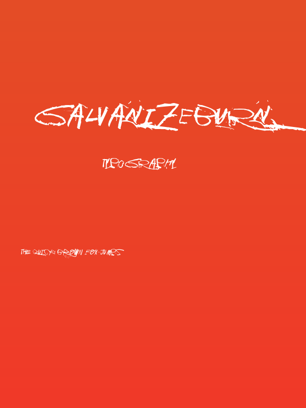 GalvanizeBurn Poster