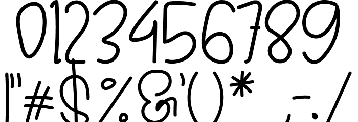 Galvendish Font OTHER CHARS