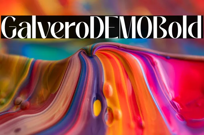 Galvero DEMO Bold Example 2