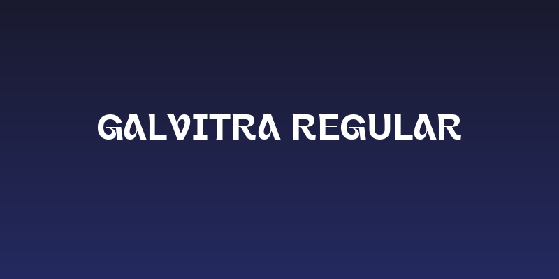 Galvitra Regular Social Header