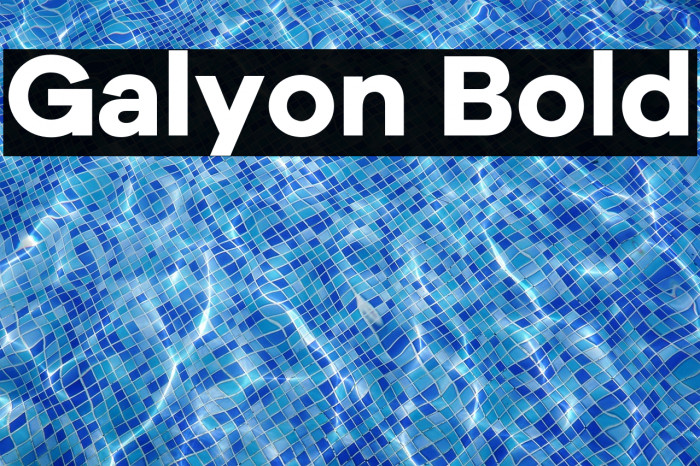 Galyon Bold Example 2