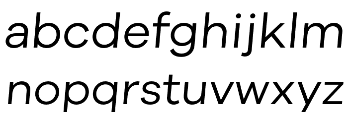 Galyon Book Italic Polices MINUSCULES