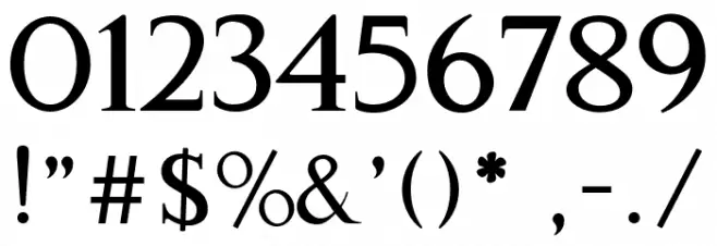 Gama-Serif Bold Caratteri ALTRI CARATTERI