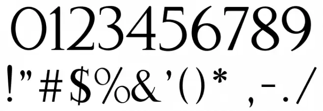 Gama-Serif-Regular Caratteri ALTRI CARATTERI