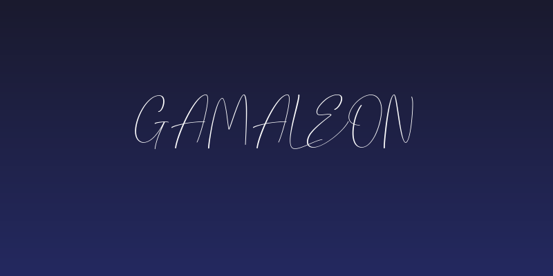 Gamaleon Social Header