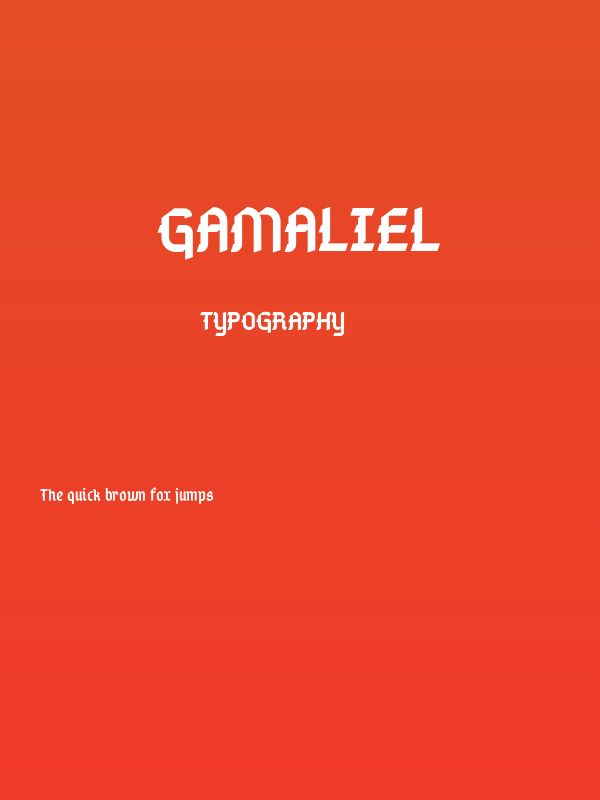 Gamaliel Poster