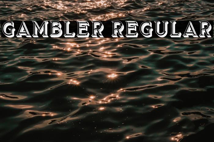 Gambler Regular Example 2