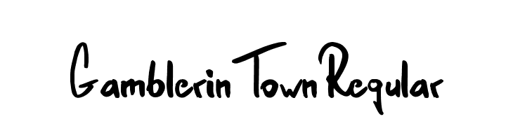 Gambler in Town Regular  لخطوط تنزيل