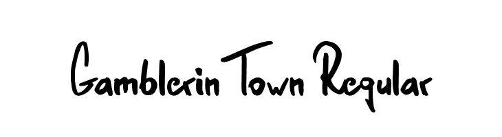 GamblerinTown-Regular  नि: शुल्क फ़ॉन्ट्स डाउनलोड