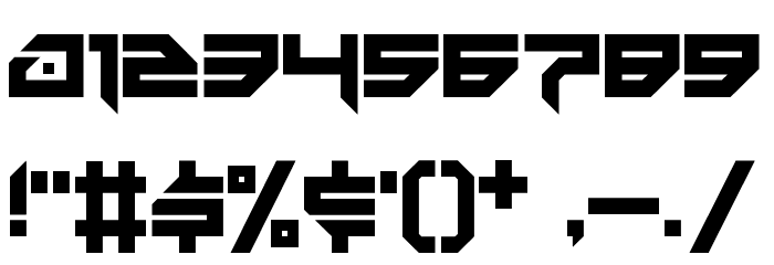 Game Battles 2 Regular Font OTHER CHARS