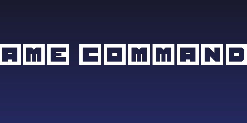 Game Commands Social Header