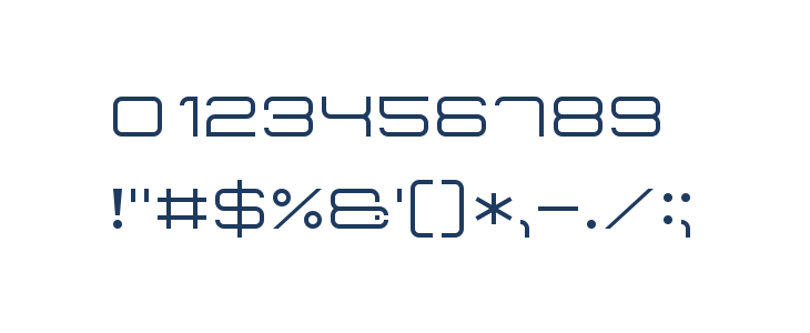 Game Font 7 Other Characters