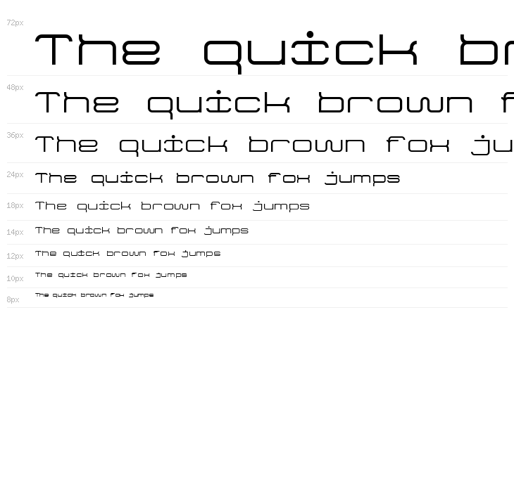 Game Font 7 Waterfall