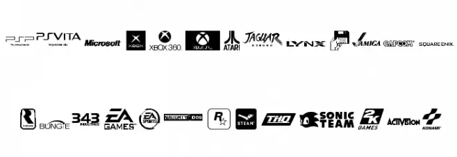 Game Logos フォント 小文字