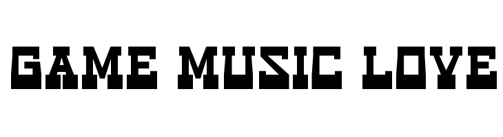 Game Music Love  नि: शुल्क फ़ॉन्ट्स डाउनलोड