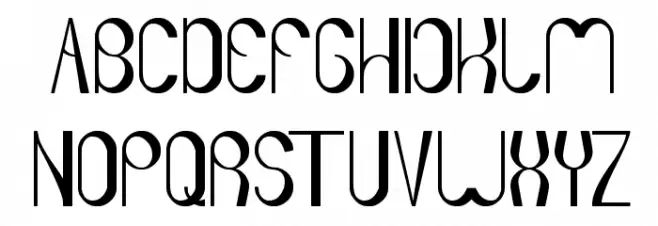Game Of Life Schriftart Groß