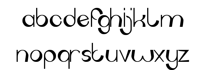 Game Of Life Font LOWERCASE
