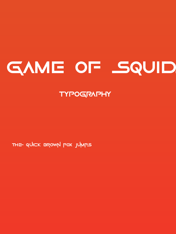 Game Of Squids Poster
