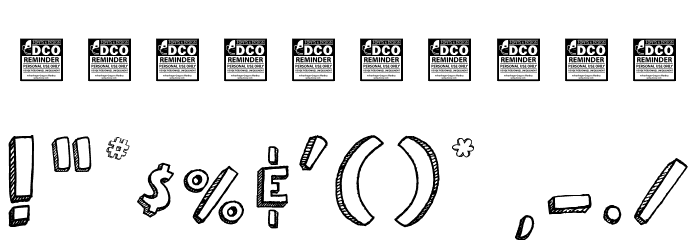 Game On_PersonalUseOnly Font OTHER CHARS