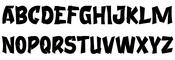 Game Online Demo Font LOWERCASE