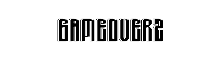 Game Over 2  Descarca Fonturi Gratis