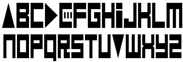 Game Over Dude Font LOWERCASE