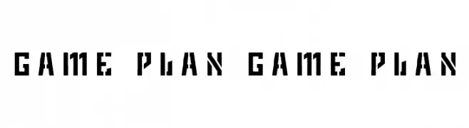 Game Plan game plan  Fuentes Gratis Descargar