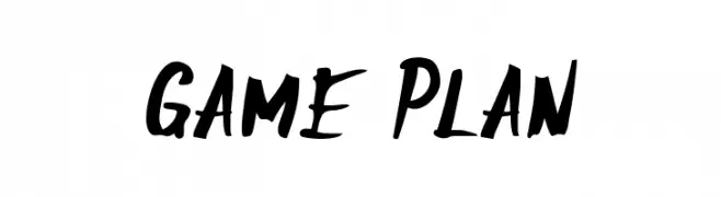 Game Plan  Fuentes Gratis Descargar