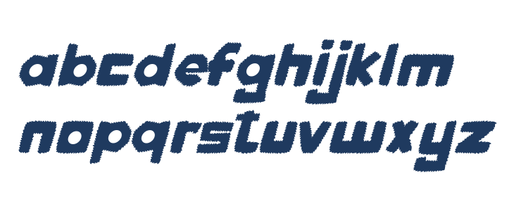 Game Play Demo Italic Lowercase