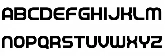 Game Played Font Litere mari