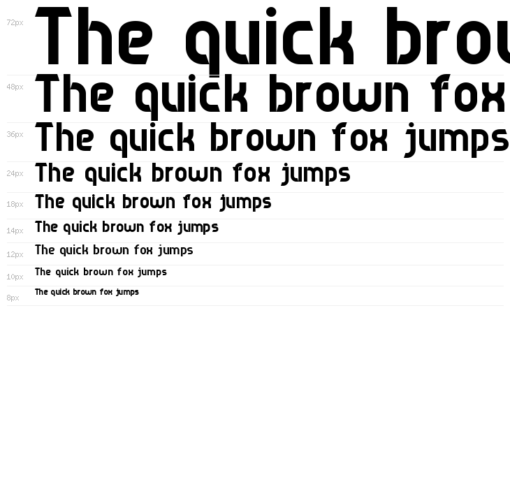 Game Sans Serif 7 Waterfall