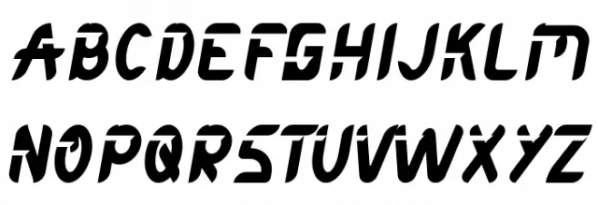 Game Tricks Demo Italic फ़ॉन्ट अपरकेस