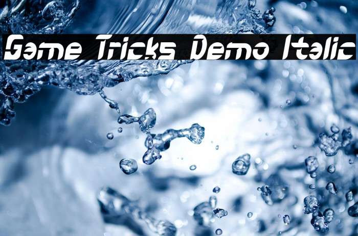 Game Tricks Demo Italic Example 2