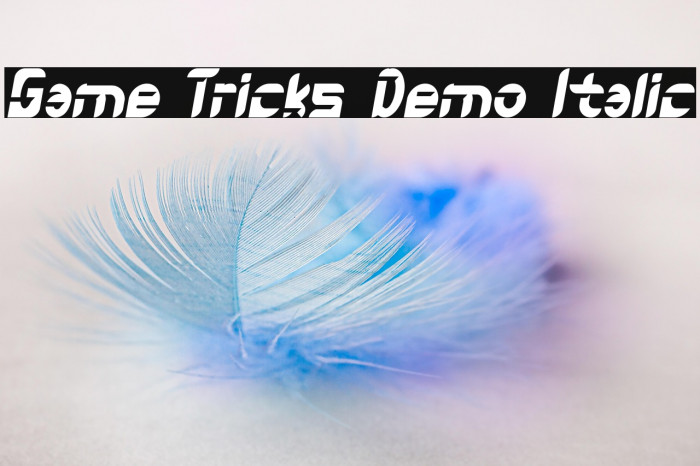 Game Tricks Demo Italic Example 3