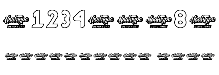 Game Tricks Demo Outline Font OTHER CHARS