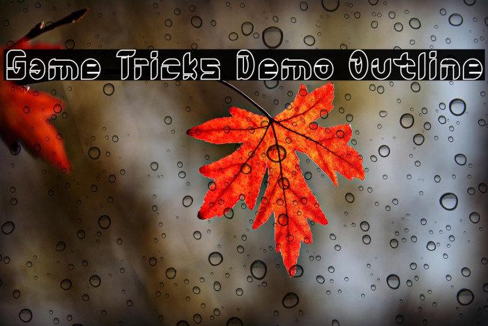 Game Tricks Demo Outline Example 2