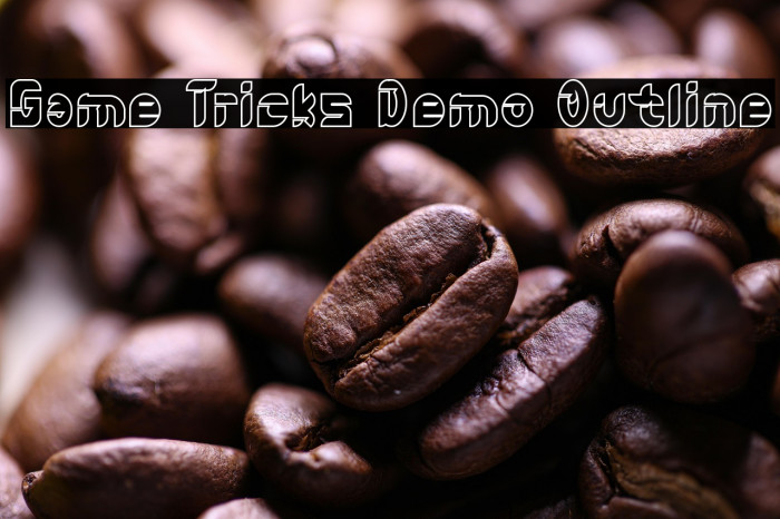 Game Tricks Demo Outline Example 3