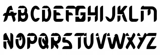Game Tricks Demo Schriftart Groß