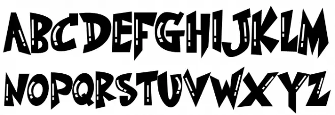 GameOverRegular Schriftart Groß