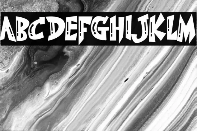 GameOverRegular 字体 examples