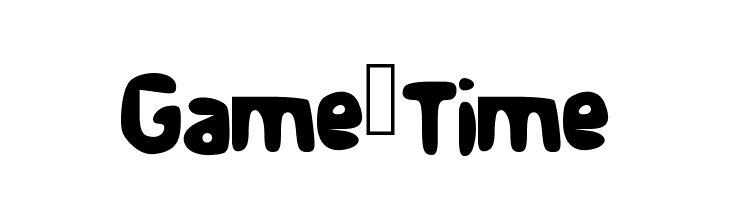 Game_Time Font