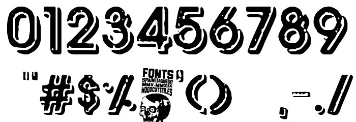 Gameboard Font OTHER CHARS
