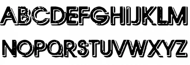 Gameboard Schriftart Groß