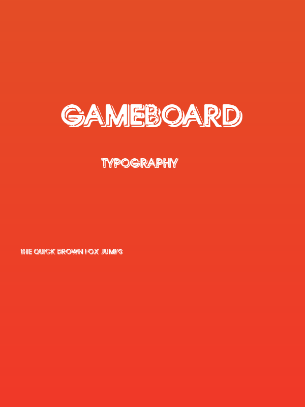 Gameboard Poster