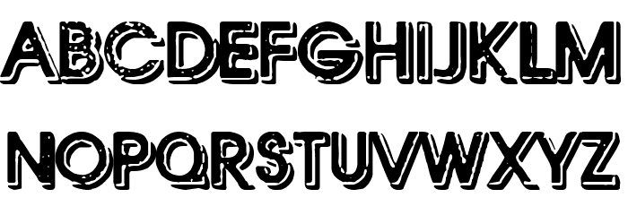 Gameboard Font LOWERCASE